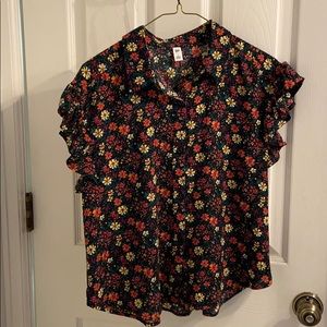 BP Floral Blouse from Nordstrom Size Small